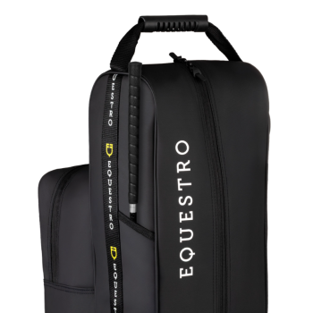 Stiefel- und Helmtasche aus rucksackähnlichem Stoff