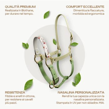 M'ama Non M'ama SPARKLE UNICORN Halfter