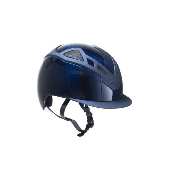 APEX VOLLCARBONHELM BLAU GLÄNZEND