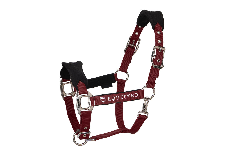 DOPPELVERSTELLBARES HALFTER MIT PASSENDER LEINENSTANGE