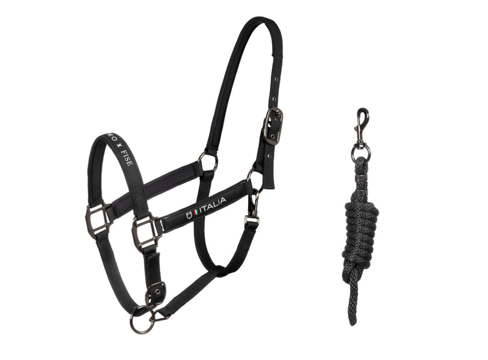 Equestro X FISE doppelt verstellbarer gepolsterter Halfter