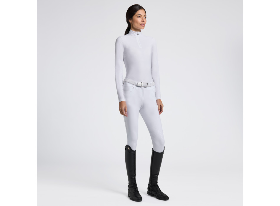 CT L/S Warm Jersey mit Jacquard-Einsatz, Wettkampfshirt