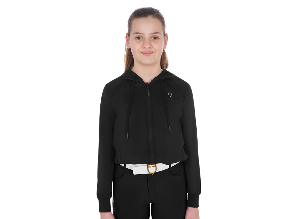 KURZER MÄDCHEN-HOODIE