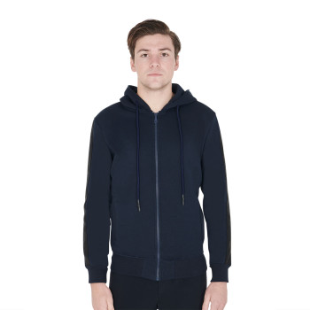 HERREN-HOODIE MIT FRONT-REISSVERSCHLUSS