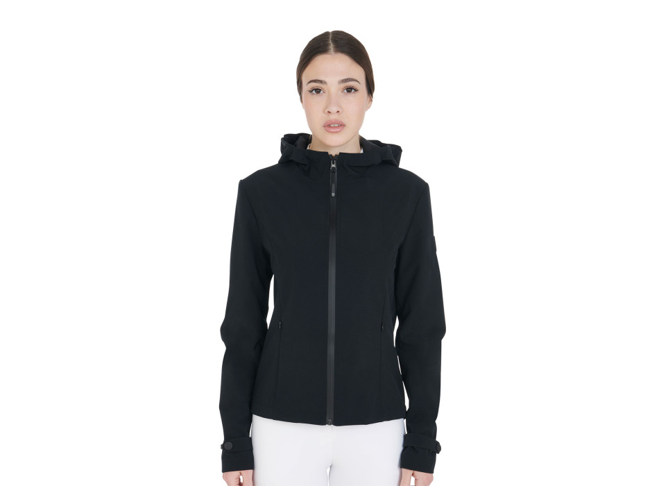 SOFTSHELL-WINDDICHTE JACKE MIT SLIM FIT FÜR DAMEN
