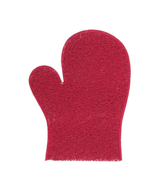 HANDSCHUH AUS SCHLEIFENDEM KUNSTSTOFF