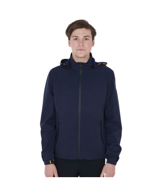 HERREN-REGENMANTEL AUS TECHNISCHEM GEWEBE, DREISCHICHTIG