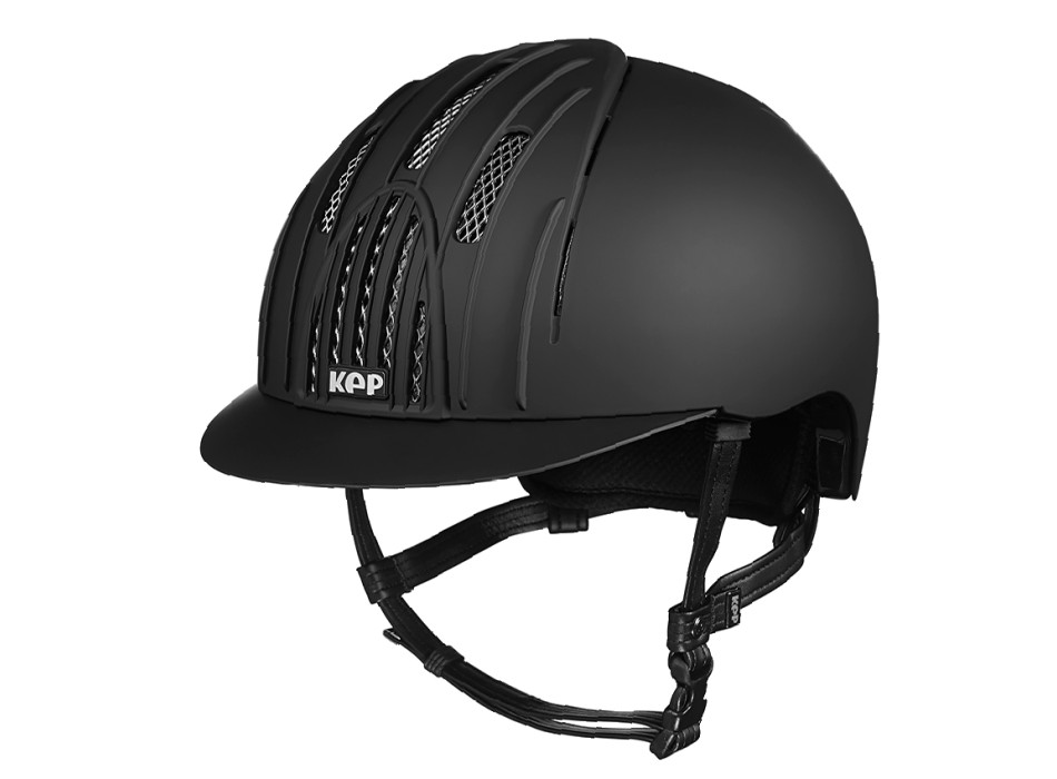 KEP FAST SCHWARZ / CHROM GITTER