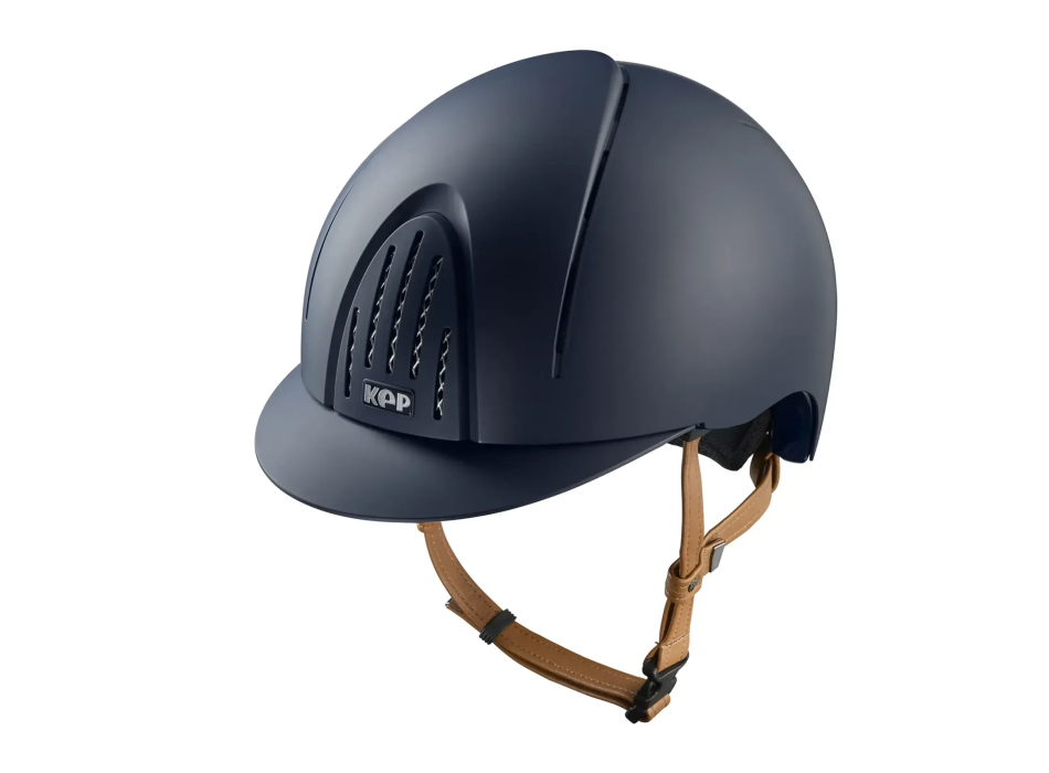 KEP Smart Nova Stoff BLAU mit beigem Riemen