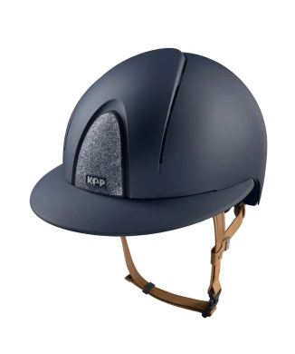 KEP Smart Nova Textile Blue Star Silver mit beigem Riemen und Polo-Visier