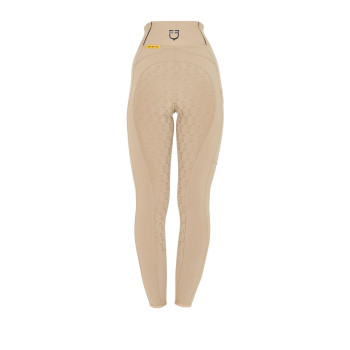 EQUESTRO Damen-Leggings in schmaler Passform mit optimalem Grip