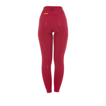 EQUESTRO Damen-Leggings in schmaler Passform mit optimalem Grip