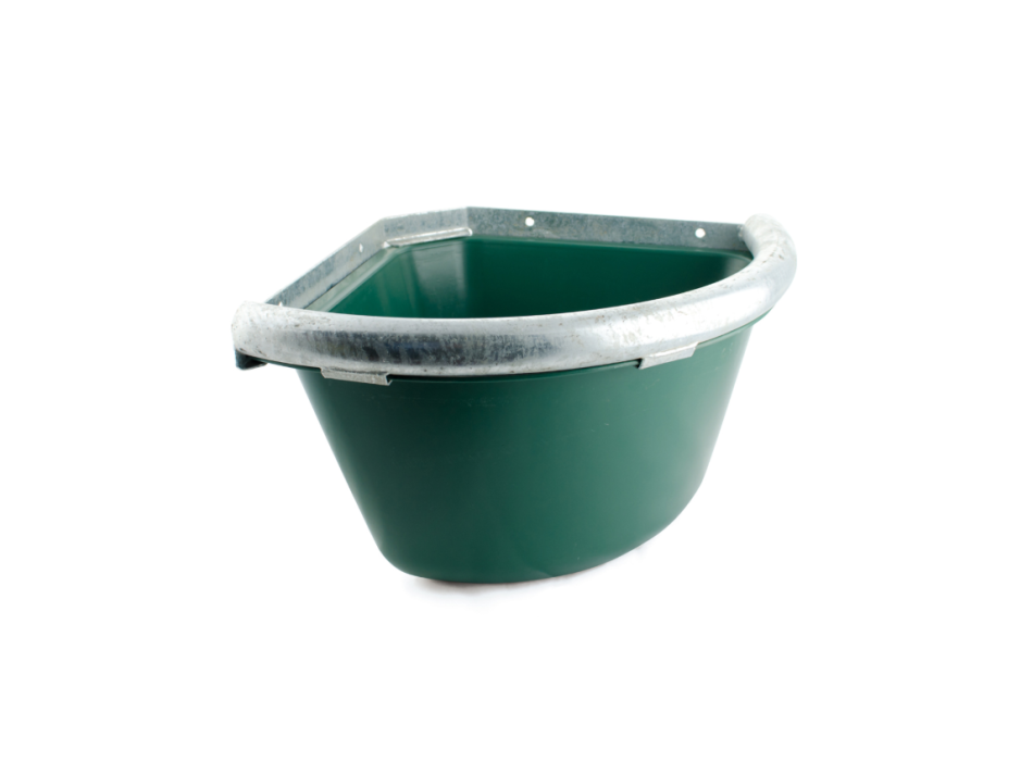 ECKFUTTERTROG MIT EISENRAND UMBRIA