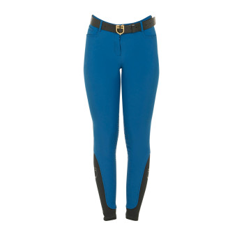 EQUESTRO Damen-Leggings in schmaler Passform mit optimalem Grip