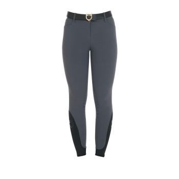 EQUESTRO Damen-Leggings in schmaler Passform mit optimalem Grip