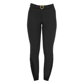 EQUESTRO Damen-Leggings in schmaler Passform mit optimalem Grip