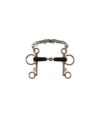 GUMMIBESCHICHTETES GEBROCHENES PELHAM