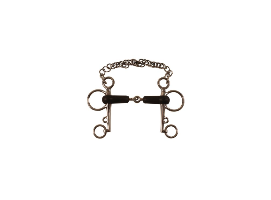 GUMMIBESCHICHTETES GEBROCHENES PELHAM