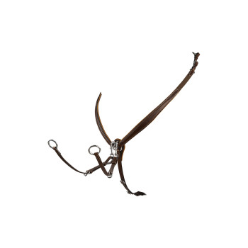 Vorderzeug mit Gabel aus gegerbtem Leder