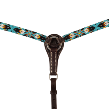 SKY POOL'S NAVAJO BEADED OIL WESTERN PECTORAL