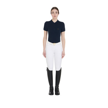 SLIM FIT DAMEN-POLOSHIRT AUS PREMIUM-STRETCH-GEWEBE