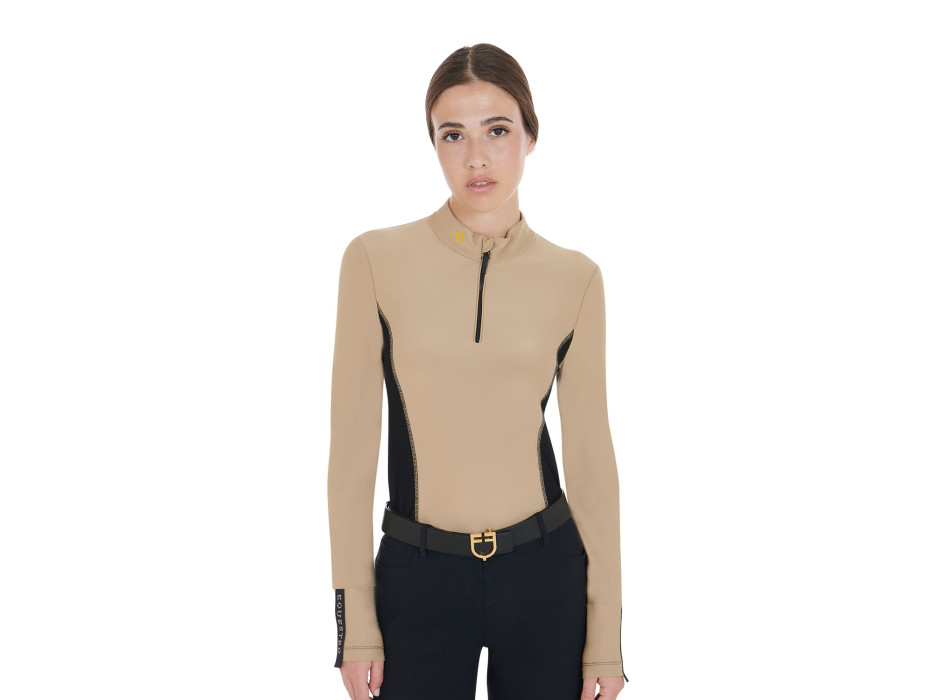 LANGARM-TRAININGSPOLOSHIRT FÜR DAMEN