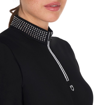 Damen-Poloshirt „Body Competition“.