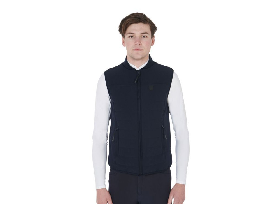 Ärmellose Herrenjacke aus atmungsaktivem Funktionsgewebe