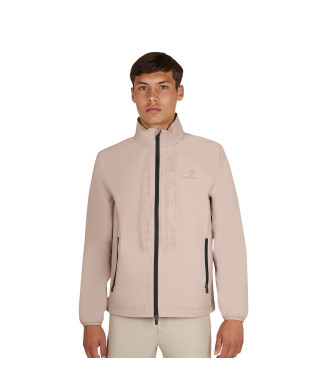 Softshelljacke für Herren mit EQUESTRO-Logo auf dem Rücken