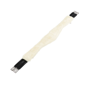 Springgurt mit synthetischem Lammfell