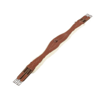 Springgurt mit synthetischem Lammfell