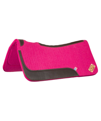 POOL'S WESTERN-SATTELDECKE AUS FILZ MIT LEDERVERSTÄRKUNGEN