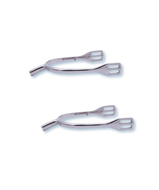 STUBBEN HERREN-DEUTSCHE SPOREN, 20 MM, OHNE RÄDCHEN (1 PAAR)