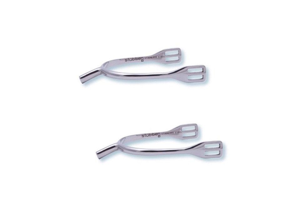 STUBBEN HERREN-DEUTSCHE SPOREN, 20 MM, OHNE RÄDCHEN (1 PAAR)