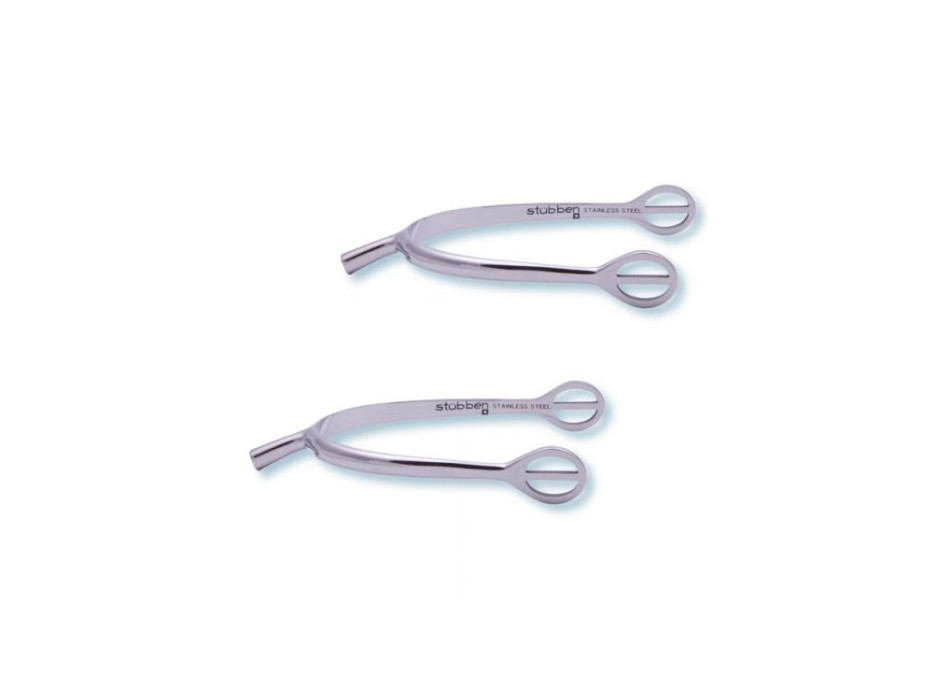 STUBBEN HERREN-SPORNEN „PRINCE OF WALES“, 20 MM (1 PAAR)