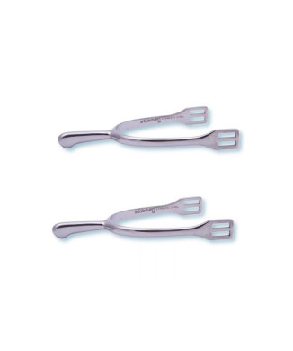 STUBBEN SPEZIAL-DRESSURSPOREN, 45 MM, OHNE RÄDCHEN (1 PAAR)