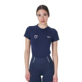 Equestro X FISE Slim-Fit-Damen-T-Shirt