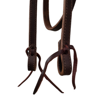 Kopfstück mit dickem Lederbogen und Zügeln