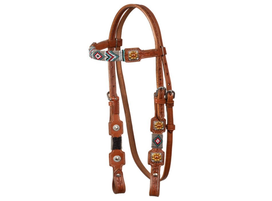POOL'S NAVAJO BEADED BRIDLE