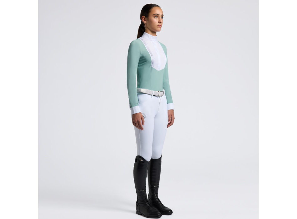 CAVALLERIA TOSCANA Long Sleeve Girls Shirt