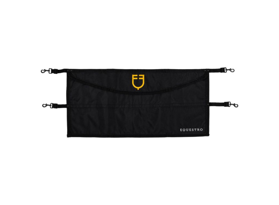 EQUESTRO embroidered logo gate