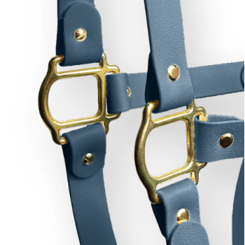 Ashen Blue Sparkle Unicorn Halter