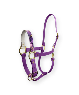 Lavender Smoke Sparkle Unicorn Halter