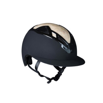 APEX MOTHER OF PEARL LADY BLACK MATT HELMET