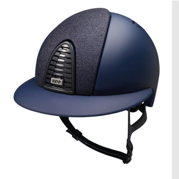 Cromo 2.0 Riding Helmet / Matt Blue / Star Blue / Large Polo Visor