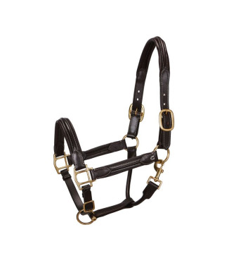 SOFT LEATHER HALTER RESISTANT BUCKLES