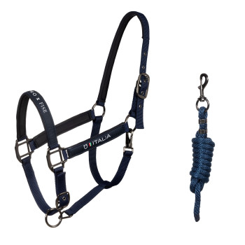 Equestro X FISE double adjustment padded halter