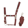 NYLON HALTER + BRAIDED LEAD