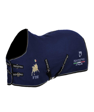 Equestro X FISE waffle fabric stable blanket