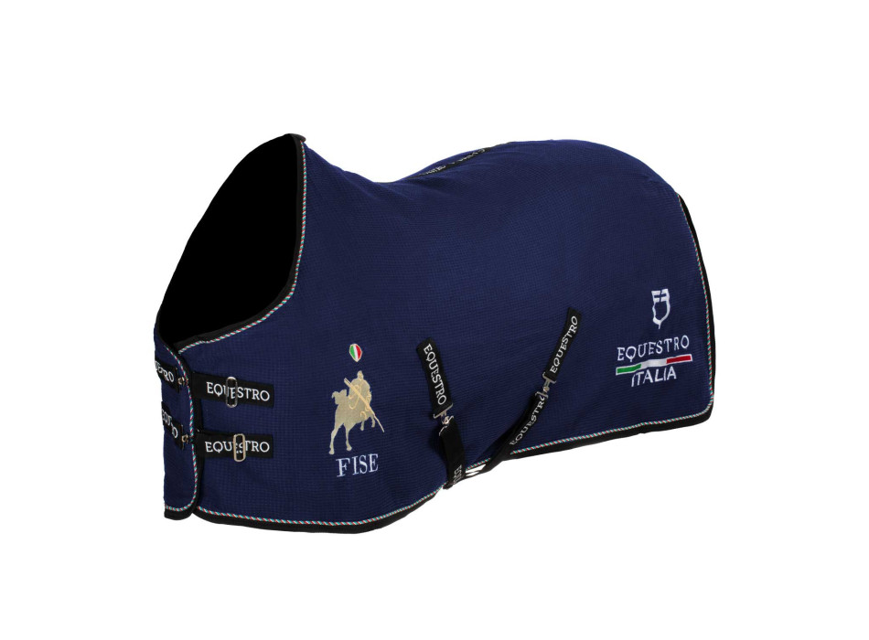Equestro X FISE waffle fabric stable blanket